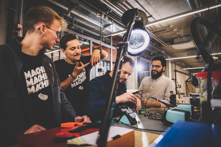 Rapid Prototyping: Rube Coldberg Kettenreaktion